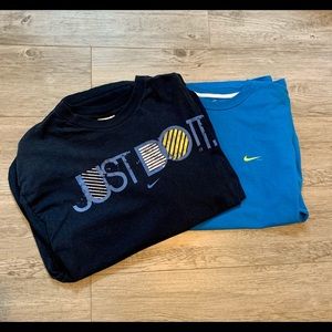 Two Nike tees